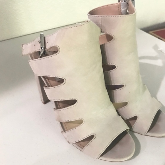 Steve Madden Caliie Heeled Sandal Gray - Picture 3 of 6